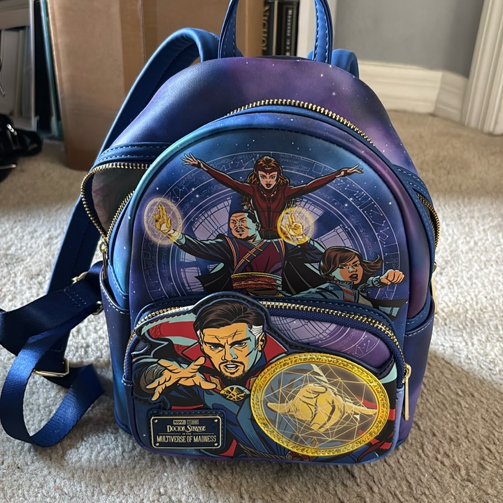 Gently used doctor strange multiverse of madness loungefly backpack